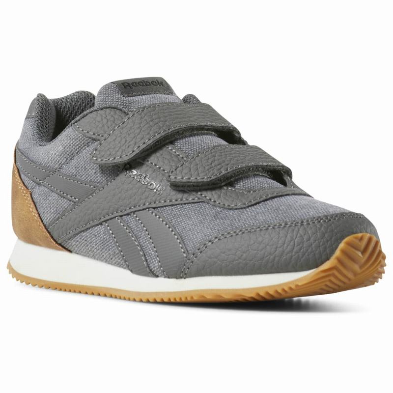 Reebok Royal Cljog 2 2v Tenisky Chlapcenske - Siva/Hnede/Biele NW5222RM